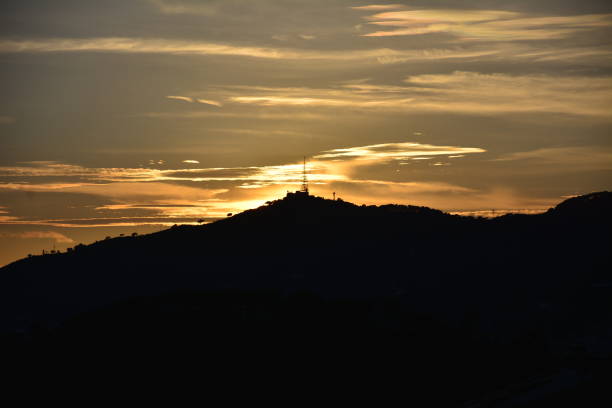istock Sunrise in Barcelona, Spain 1090076734