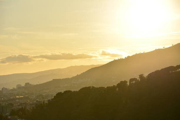 Sunset in spain