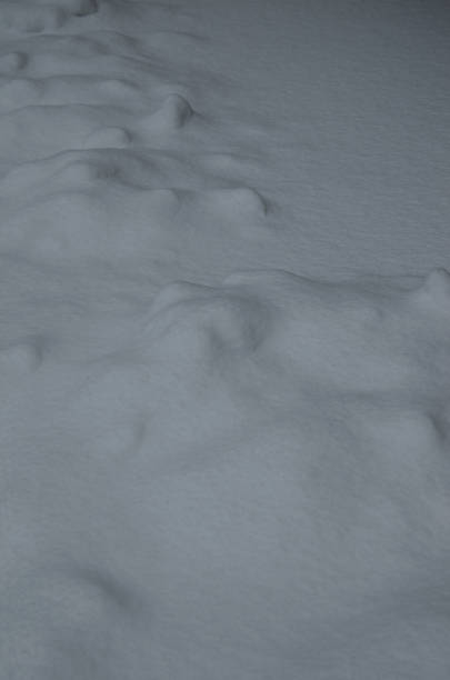 istock Texture of white snow as a background 1090080940