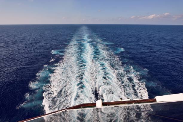 istock Ocean-the propeller of a large cruise ship makes waves 1090082556