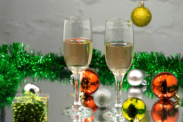 istock champagne glasses on a background of lights 1090115792