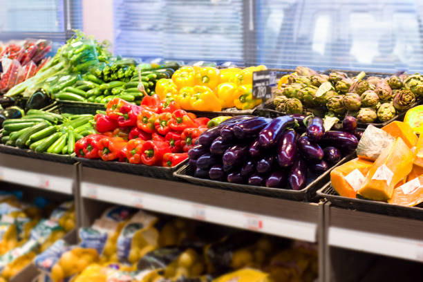 istock Fresh vegetables in supermarket 1090122288