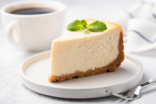 istock Tasty Plain New York Cheesecake 1090124236