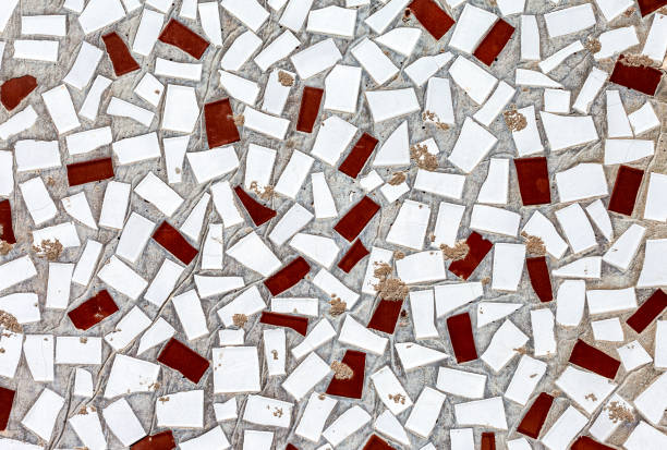 istock Abstract mosaic texture of broken tiles as background 1090129464