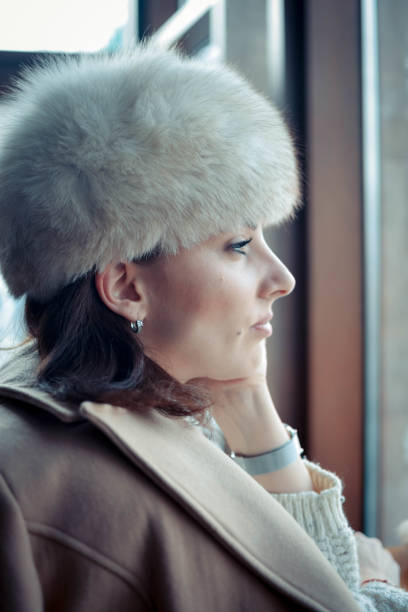 istock Beautiful young woman in cafe 1090129704