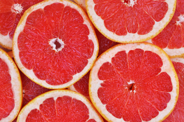 istock Fresh ripe sweet grapefruit citrus fruits 1090135384