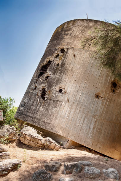 The water tower of Yad Mordechai is a historic landmark of the 1948 war after it was shelled by the Egyptian Army.