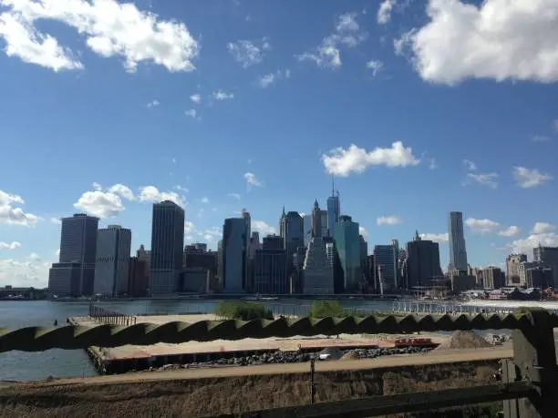 Clear New York City Skyline