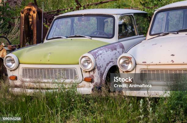 601 Station Wagon Trabant Stock Photo - Download Image Now - Car, Zwickau, Aging Process