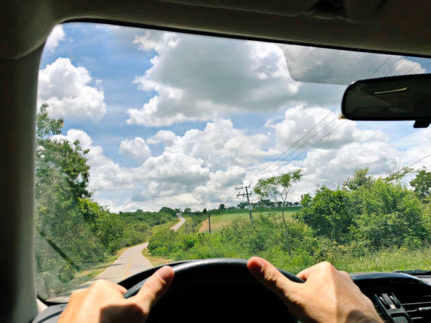istock POV of driver dirt road Brazil 1090146820