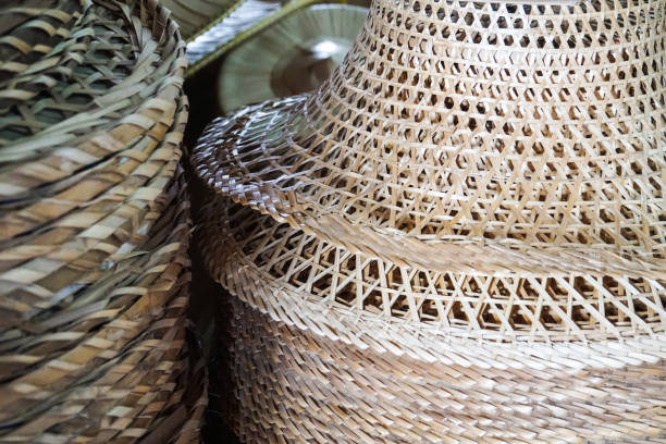 istock asian traditional handmade weaving bamboo hat 1090150260