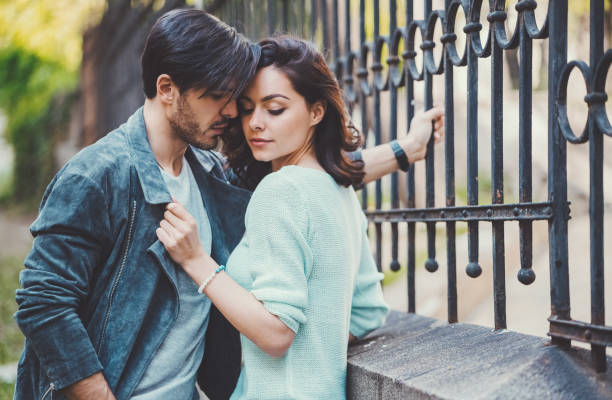 istock Young couple falling in love 1090152524