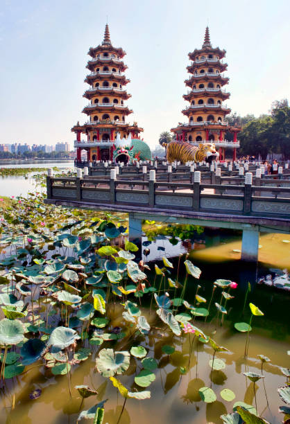 istock Dragon and Tiger Pagoda. 1090158722