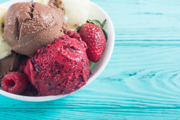 istock Mix of ice cream ball 1090164484