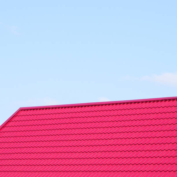 istock Roof metal sheets 1090165040