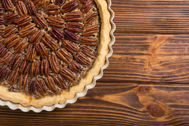 istock Autumn american pecan pie 1090167936