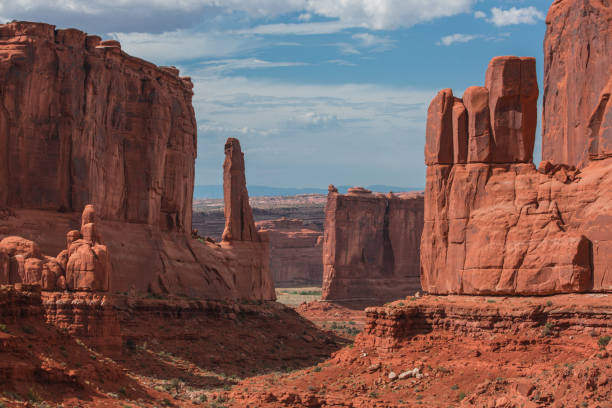 ユタ州アーチーズ国立公園 - arches national park ��写真 ストックフォトと画像