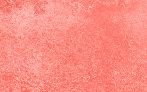 lebenden korallen tausendjährigen rosa grunge textur ombre pastell niedlich hintergrund trendfarben - orange wall textured paint stock-fotos und bilder