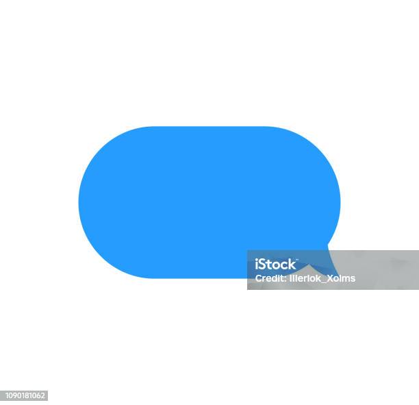 Message Bubbles Chat Vector Vector Template Of Message Bubbles Chat Boxes Icons Stock Illustration - Download Image Now