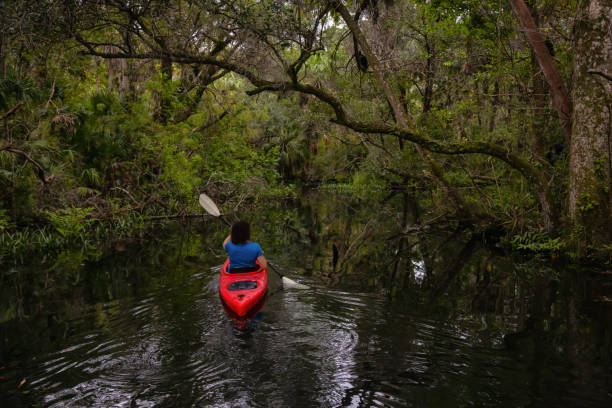 istock Girl Kayaking in a River 1090190342