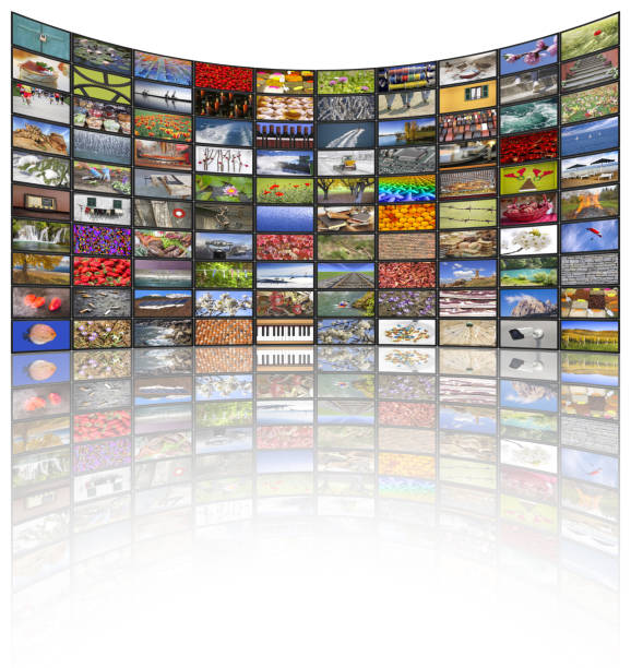 istock Big multimedia video and image walls 1090190772
