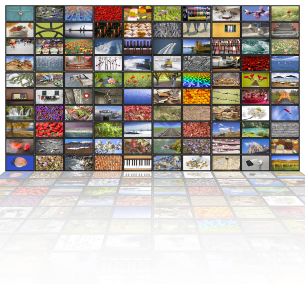 istock Big multimedia video and image walls 1090190814