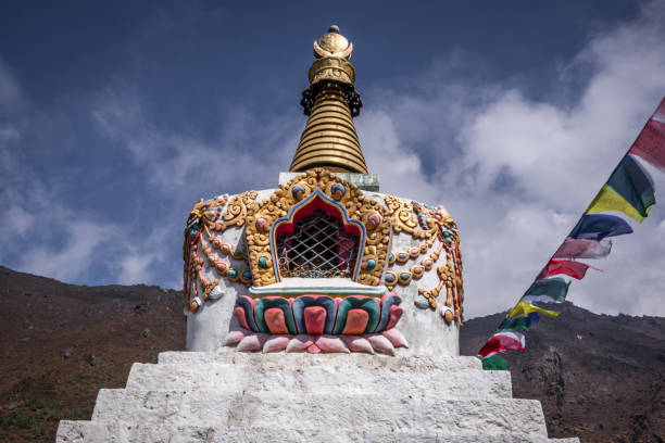 istock Close up view of buddhist stupa. 1090192730