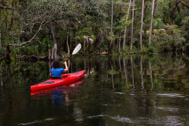 istock Girl Kayaking in Chassahowitzka River 1090196532