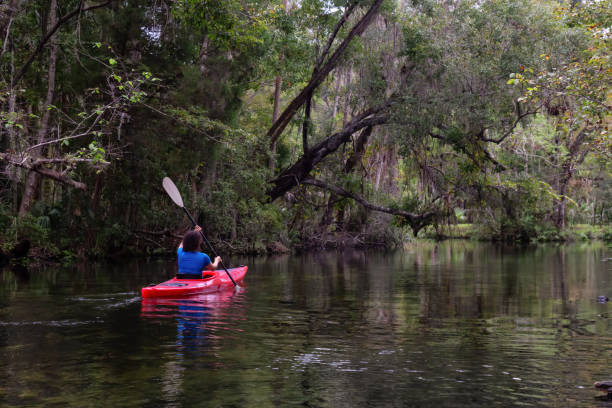 istock Girl Kayaking in Chassahowitzka River 1090196614