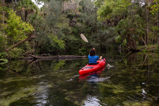 istock Girl Kayaking in Chassahowitzka River 1090196620