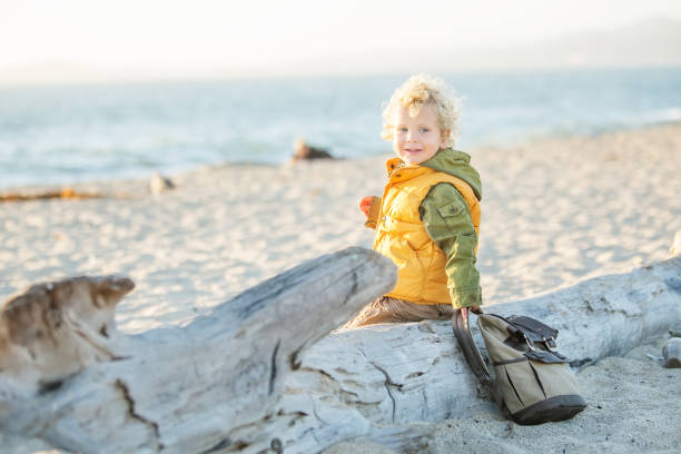 istock toddler boy visit Pacific Ocean in California 1090222334