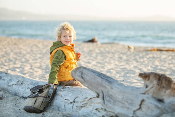 istock toddler boy visit Pacific Ocean in California 1090222344