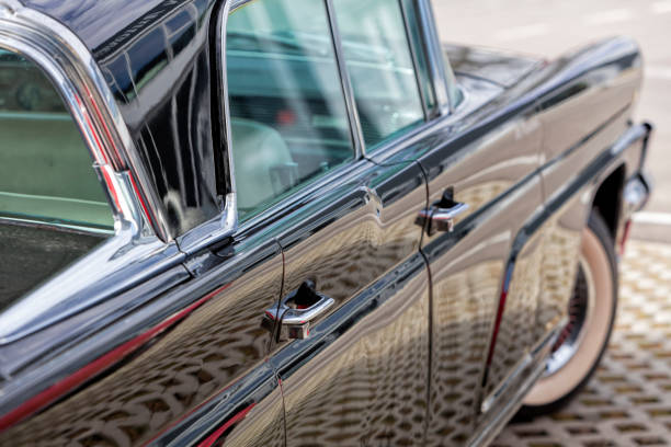 istock Side View of American Vintage Car 1090224896