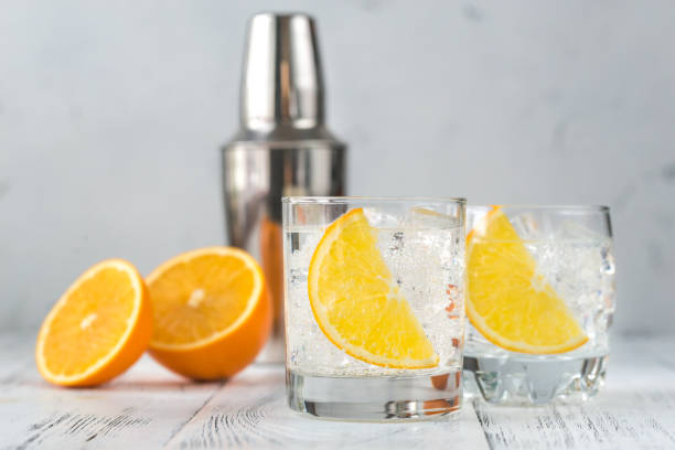 istock Glasses of gin and tonic 1090228160