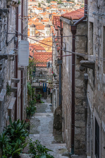 istock Narrow street passage  in Dubrovnik 1090229188