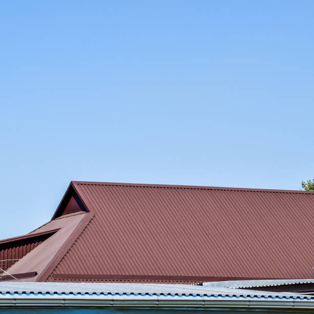 istock Roof metal sheets 1090229848