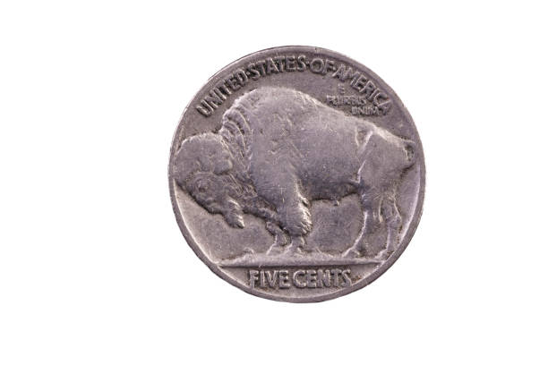 istock United States Five Cent Coin With Buffalo 1090233070