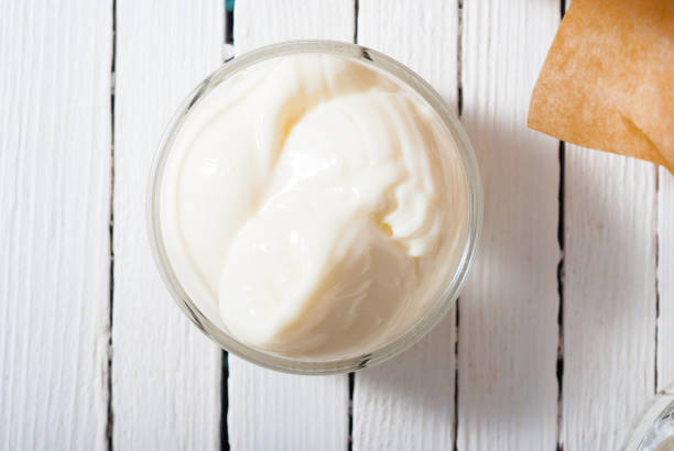 istock Dairy products white wood table 1090239648