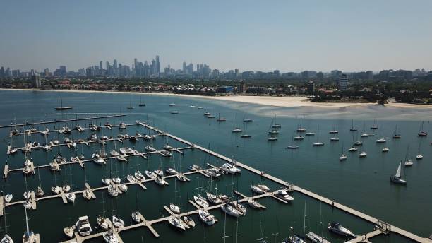 istock Melbourne city bay views 1090242062