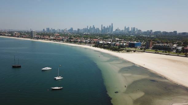 istock Melbourne city bay views 1090242080