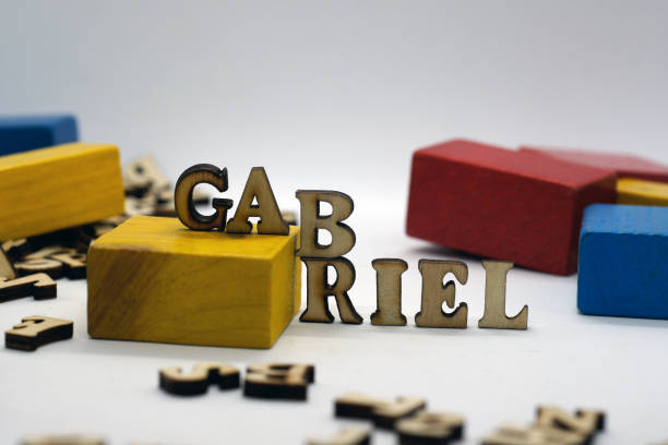 istock popular american and european male first name gabriel 1090243790