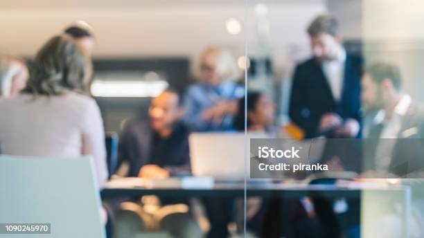 Business Team Background Stock Photo - Download Image Now - Office, Defocused, Backgrounds