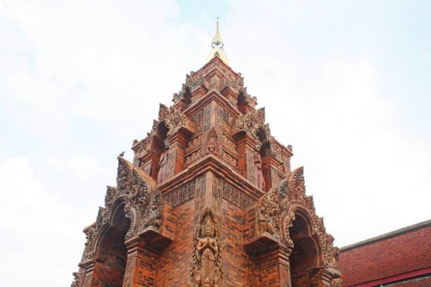 istock Beautiful pagoda  in Chiang Mai, Thailand. 1090270630
