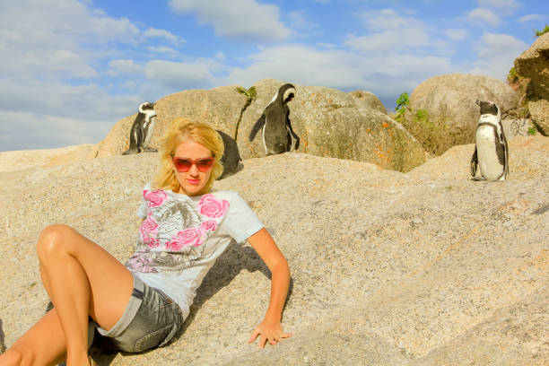 istock blonde woman at Boulder rock 1090273340