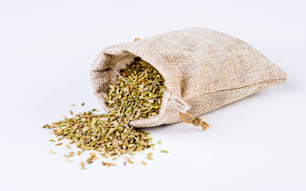 istock Closeup of Fennel Seeds in Bag 1090301708
