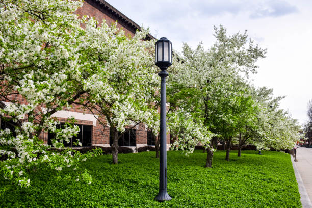 Gardens of Purdue University stock photo