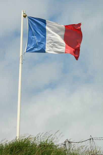 istock French Flag Over World War One Battlefield 1090309630