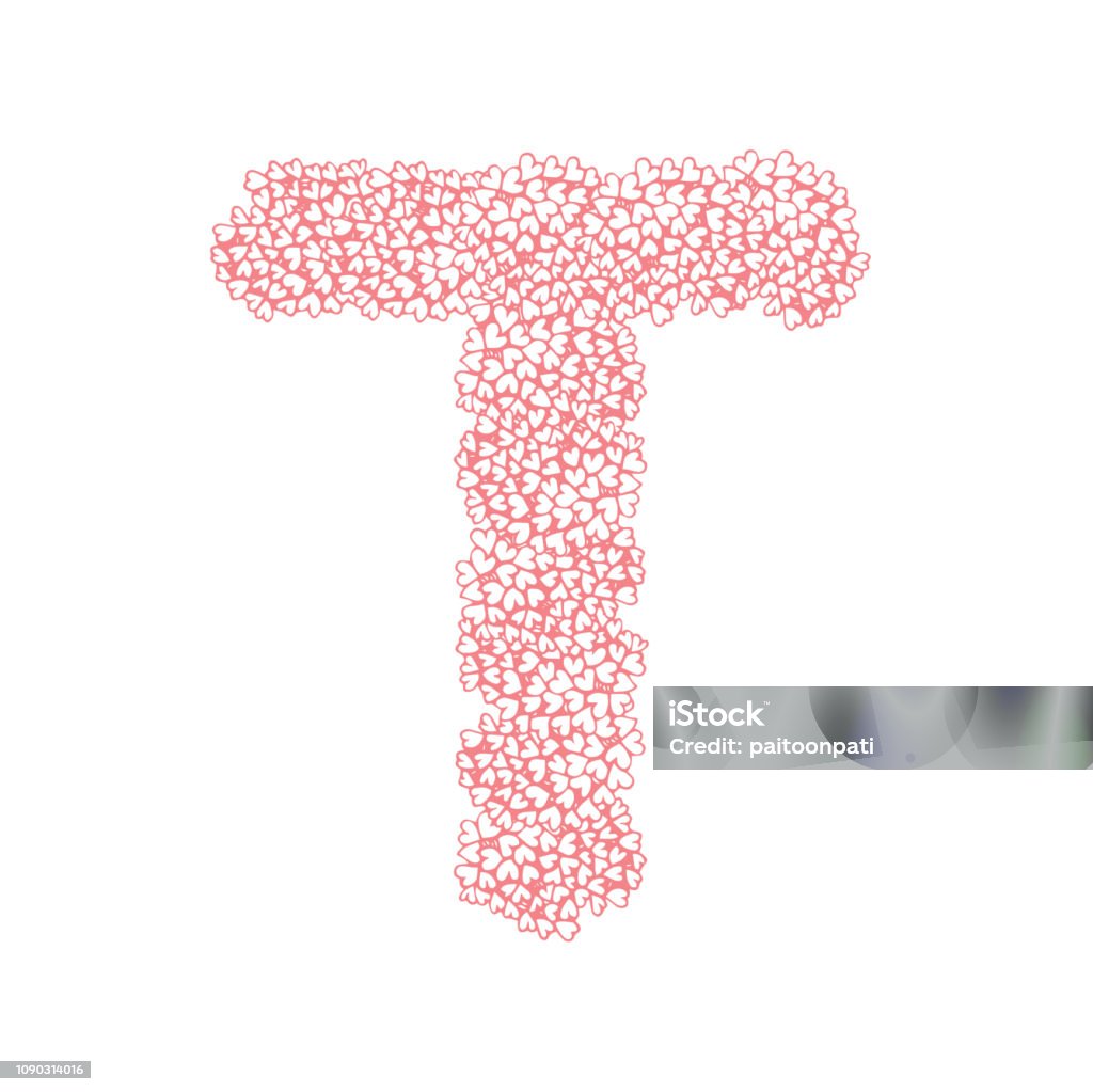 Vetores de A Letra T No Alfabeto Coração Flor Arbusto Ilustração Definir Cor De Rosa De Design Plano Isolado No Fundo Branco Vector Eps10 e mais imagens de Abstrato - iStock Vetores de A Letra T No Alfabeto Coração Flor Arbusto Ilustração Definir Cor De Rosa De Design Plano Isolado No Fundo Branco Vector Eps10 e mais imagens de Abstrato - iStock