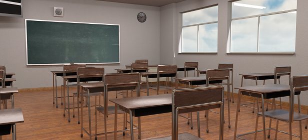 Old style classroom