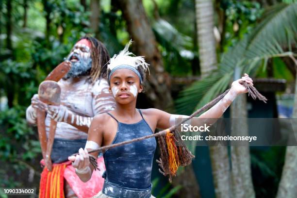 Young Adult Indigenous Australian Woman Dancing Stock Photo - Download Image Now - Aboriginal Peoples - Australia, First Peoples of Australia Culture, Australia